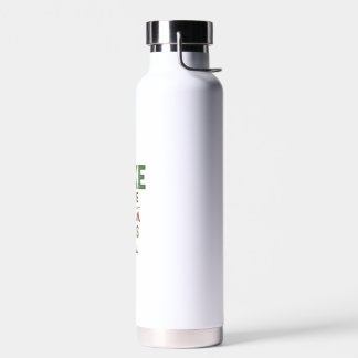 Wandere mehr, rede weniger trinkflasche
