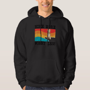 Wandere mehr, sorge dich weniger Lakeland Terrier  Hoodie