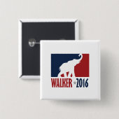 Wanderer 2016 Pro-GOP-Bewerberentwurf Button (Vorne & Hinten)