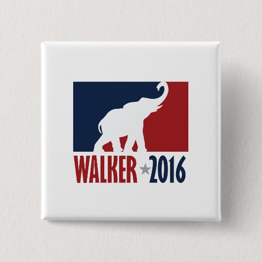 Wanderer 2016 Pro-GOP-Bewerberentwurf Button (Vorderseite)