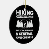Wanderer als General Awesomeness Keramik Ornament (Rechts)