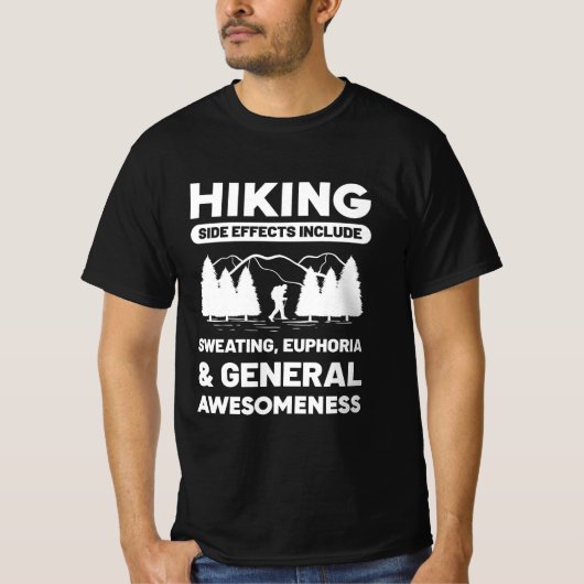 Wanderer als General Awesomeness T-Shirt (Vorderseite)