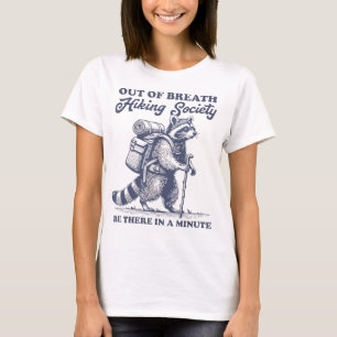 Wanderer außer Atem Wanderverein Männer Frauen Was T-Shirt