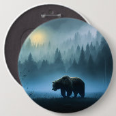 Wanderer-Bärenschaltfläche Button (Vorne & Hinten)