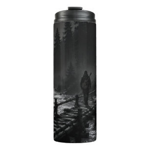 Wanderer Collection WO07 – Mondbeschienene Holzbrü Thermosbecher