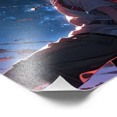 Wanderer der Sterne - Epic Anime Space Poster (Ecke)