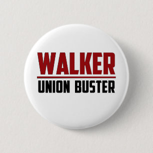 Wanderer - Gewerkschafts-Kerl Button