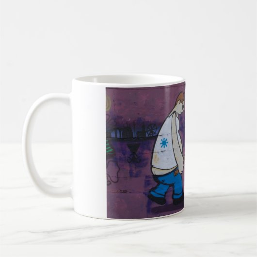 Wanderer Graffiti Kaffeetasse (Links)