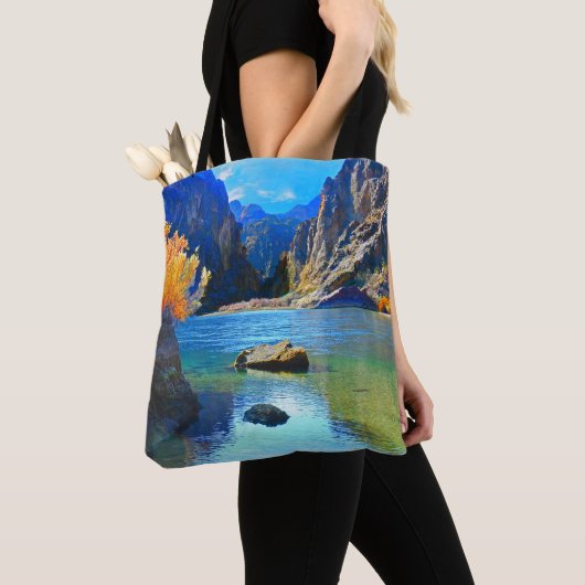 Wanderer haben zwei Tasche (Von Nahem)