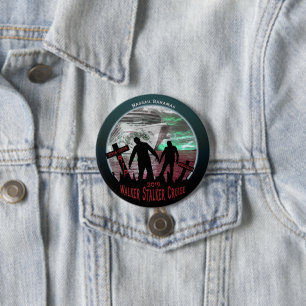 Wanderer-Jägers-Kreuzfahrtknopf Button