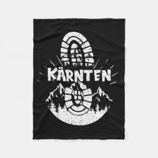 Wanderer Kärnten Österreich Wanderurlaub Fleecedecke