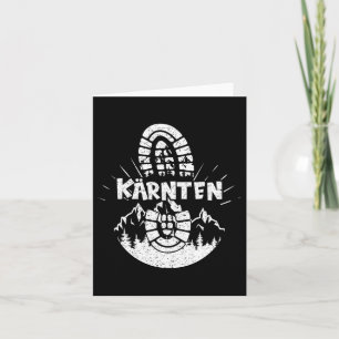 Wanderer Kärnten Österreich Wanderurlaub Karte