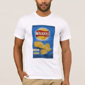 Wanderer Käse u. Zwiebel-Chips T-Shirt (Vorderseite)