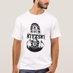 Wanderer Kitzski Tirol Österreich Urlaub T-Shirt