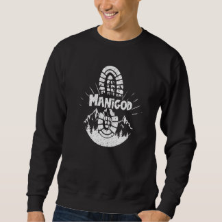 Wanderer Manigod Frankreich Wanderurlaub Ski Sweatshirt