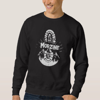 Wanderer Morzine Frankreich Wanderurlaub Ski Sweatshirt