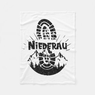Wanderer Niederau Tirol Österreich Urlaub Fleecedecke