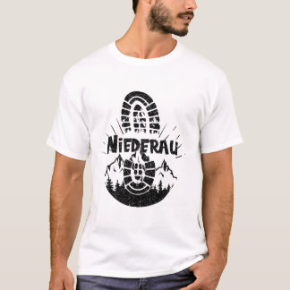 Wanderer Niederau Tirol Österreich Urlaub T-Shirt