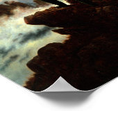 Wanderer oberhalb des Nebelmeers - Friedrich Poster (Ecke)