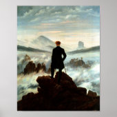 Wanderer oberhalb des Nebelmeers - Friedrich Poster (Vorne)