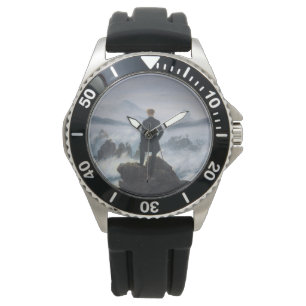 Wanderer oberhalb des Nebelmeers (von C.D. Friedri Armbanduhr