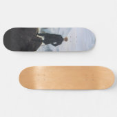 Wanderer oberhalb des Nebelmeers (von C.D. Friedri Skateboard (Horizontal)