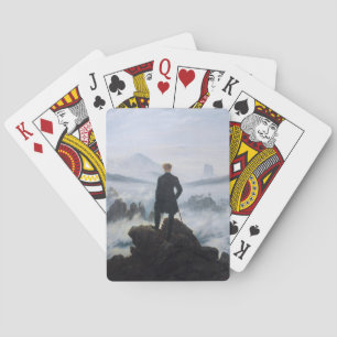 Wanderer oberhalb des Nebelmeers (von C.D. Friedri Spielkarten