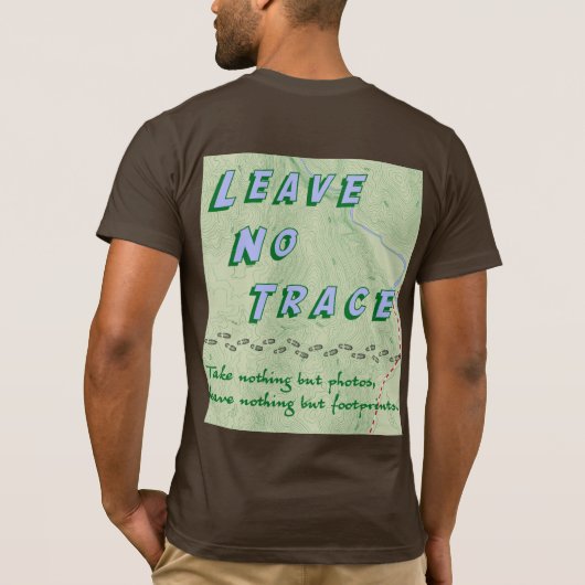 Wanderer T-Shirt (Rückseite)