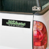Wanderer tun es Au Naturale Autoaufkleber (Auf Lkw)