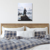 Wanderer über dem Meer des Nebels / Friedrich Leinwanddruck (Insitu (Schlafzimmer))