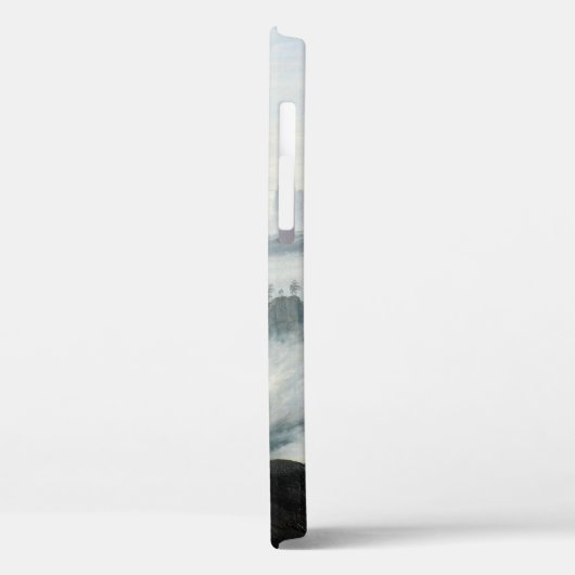 Wanderer über dem Nebel-Meer, Friedrich Case-Mate iPhone Hülle (Rückseite / Links)