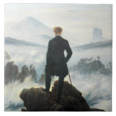 Wanderer über dem Nebel-Meer, Friedrich Fliese (Vorderseite)