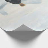 Wanderer über dem Nebel-Meer, Friedrich Geschenkpapier (Ecke)