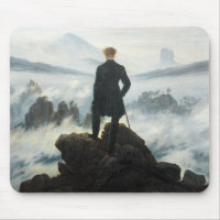 Wanderer über dem Nebel-Meer, Friedrich