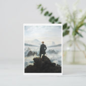 Wanderer über dem Nebel-Meer, Friedrich Postkarte (Stehend Vorderseite)