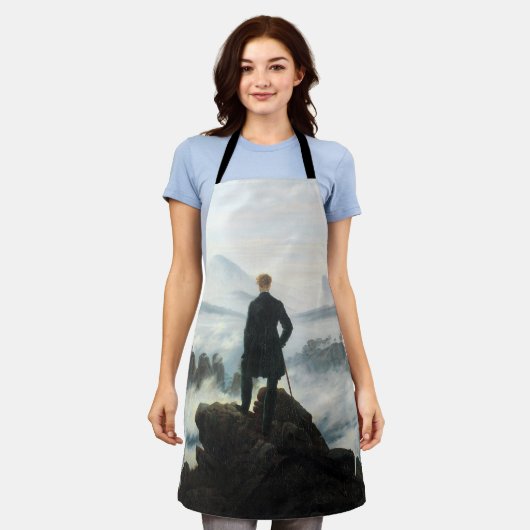 Wanderer über dem Nebel-Meer, Friedrich Schürze (Getragen)