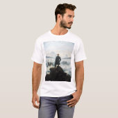 Wanderer über dem Nebel-Meer, Friedrich T-Shirt (Vorne ganz)