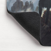 Wanderer über dem Nebel Mousepad (Ecke)