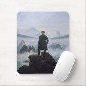 Wanderer über dem Nebel Mousepad (Mit Mouse)