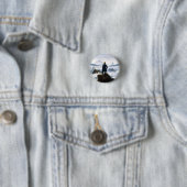 Wanderer über dem Nebelmeer, Caspar D Friedrich Button (Beispiel)