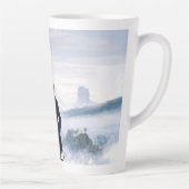 Wanderer über dem Nebelmeer, Caspar D Friedrich Milchtasse (Rechts)