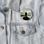 Wanderer über dem Nebelmeer, Caspar Friedrich Button (Beispiel)