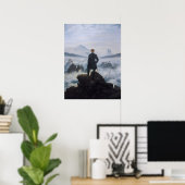 Wanderer über dem Nebelmeer – Friedrich Poster (Heimbüro)