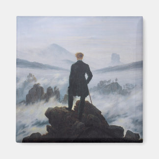 Wanderer über dem Nebelmeer Magnet