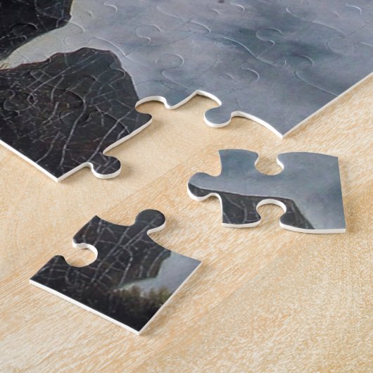 Wanderer über dem Nebelmeer Puzzle (Seite)