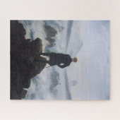 Wanderer über dem Nebelmeer Puzzle (Horizontal)
