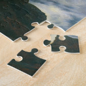 Wanderer über dem Nebelmeer von Caspar Friedrich Puzzle (Seite)