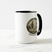 Wanderer und Labrador Retriever Such- und Rettungs Tasse (VorderseiteRechts)