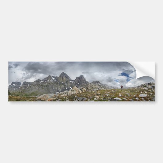 Wanderer unter den Geheimnissen - Sierra Autoaufkleber (Vorne)