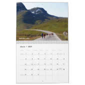 WANDERER VON NORWEGEN KALENDER (Mär 2027)